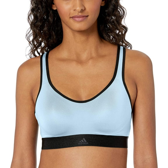 adidas Womens Stronger For It Workout Racer Bra