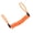 Orange, variant on BIMZUC 49.2 inches / 1.25m Motorcycle Bike Alarm Disc Lock Antitheft Security Spring Reminder Coil Cable, Yellow