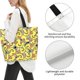 thumbnail image 3 of Balery Ducks Bolsa Tote Estilo Estético con Cremalleras, Bolsa de Hombro, Bolsa de Compras Grande y Plegable, 3 of 8