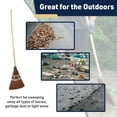 thumbnail image 4 of Kings County Tools 57” Outdoor Broom with 12” Wide Natural Bristle Brush, 4 of 6
