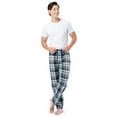 thumbnail image 3 of Fruit of the Loom Men's Plaid Fleece Pajama Pant 2-Pack, Sizes S-5XL, 3 of 20