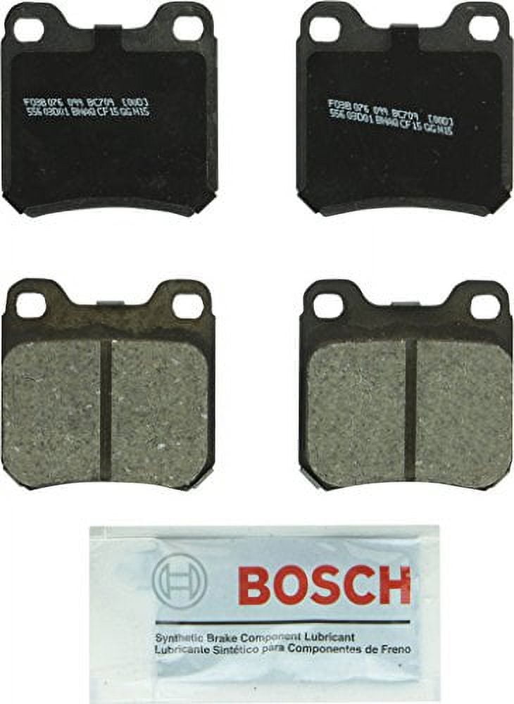 Bosch BC866 QuietCast Premium Ceramic Disc Brake Pad Set For Select Chrysler Sebring; Dodge Avenger, Caliber, Stratus; Jeep Patriot; Mitsubishi Eclipse, Galant, Lancer, Outlander; Front, Brake Pads - Canada