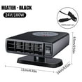 thumbnail image 3 of Miogawg Portable Car Heater, 2 In 1 Heating & Cooling Fast Windshield Defrost Defogger, 360° Free Adjustment, Quick Heating Defrost And Defogging, 3 of 6