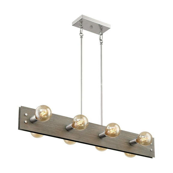 Nuvo Lighting - Stella-8 Light Island in Industrial Style-6 Inches Wide by 5.5