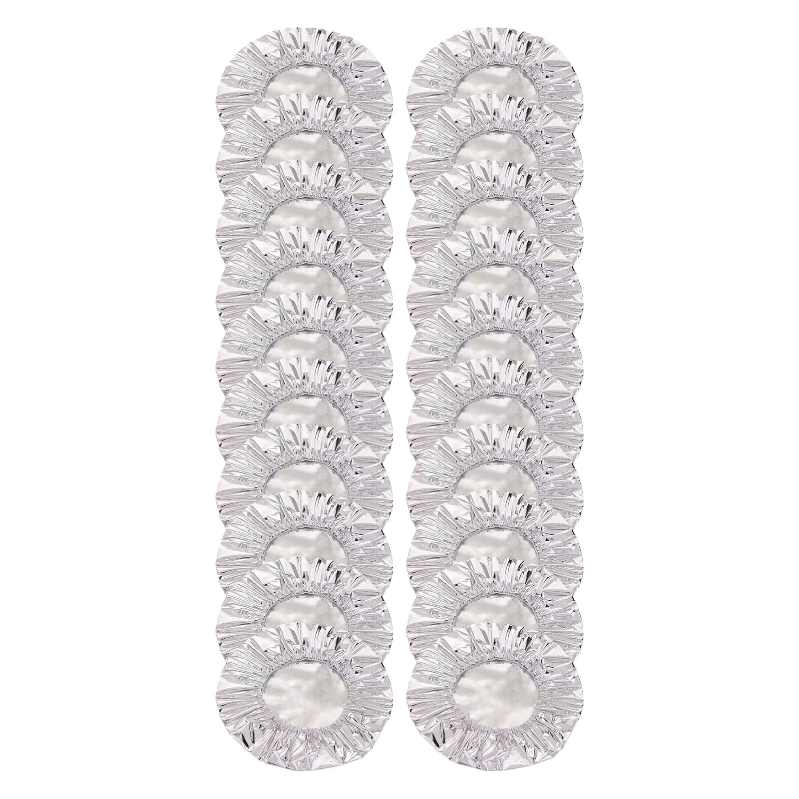 Reusable Thickened Aluminum Foil Food Covers Insulation Tin Foil Covers For Kitchen Keep Food Hot & Fresh Aluminum Foil Lids 20PCS Disposable Aluminum Foil Insulation Covers Food Grade Aluminum Foil