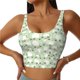 thumbnail image 1 of Fotbe Cute Frog Sujetador Deportivo Largo sin Aros para Mujer con Almohadillas y Soporte Medio, Transpirable y Absorbente, Camiseta Tipo Chaleco o Tank Top-XX-Large, 1 of 8