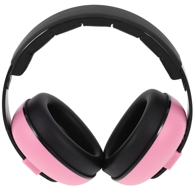 MasteelfCA Cache-Oreilles de Protection Auditive pour Bébé Nourrisson, Réduction du Bruit, Cache-Oreilles pour Bébé de 0 à 24 Mois (Rose)