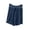 Blue, variant on Ruffle Hem Drawstring Wide Leg Lounge Shorts High Elastic Waist Soft Flowy Casual Sleep Bottoms M-5XL