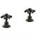 thumbnail image 2 of Artifacts Bathroom Sink Prong Handles, Oil Rubbed Bronze, 2 of 2