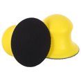 thumbnail image 1 of TAILTOSS 2Pcs Yellow Round Sanding Pads for Home Improvement and Polishing 3 Inch, 1 of 8