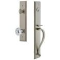 thumbnail image 4 of Grandeur Carsgrfon_Eset_238 Carre Solid Brass Rose Keyed Entry Single Cylinder "S" Grip, 4 of 5