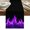 Purple, variant on Abstract Green Flame Table Runner Flickering Fire Pattern Black Tablerunners 13 x 36 Inch, Table Decorations Tabletop Scarf for Summer Gathering Holiday Farmhouse Kitchen Dining Decor
