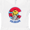 thumbnail image 3 of Inktastic Colorado Mountain Scene with Clouds and Moon Girls Baby Dress, 3 of 4
