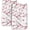Pink Floral, variant on 2PCS Cherry Blossom Dish Towels for Kitchen Drying, Pink Absorbent Decorative Kitchen Towels Dishcloths, Cute Hand Towels Tea Towels for Kitchen Baking Bar Bathroom Decor