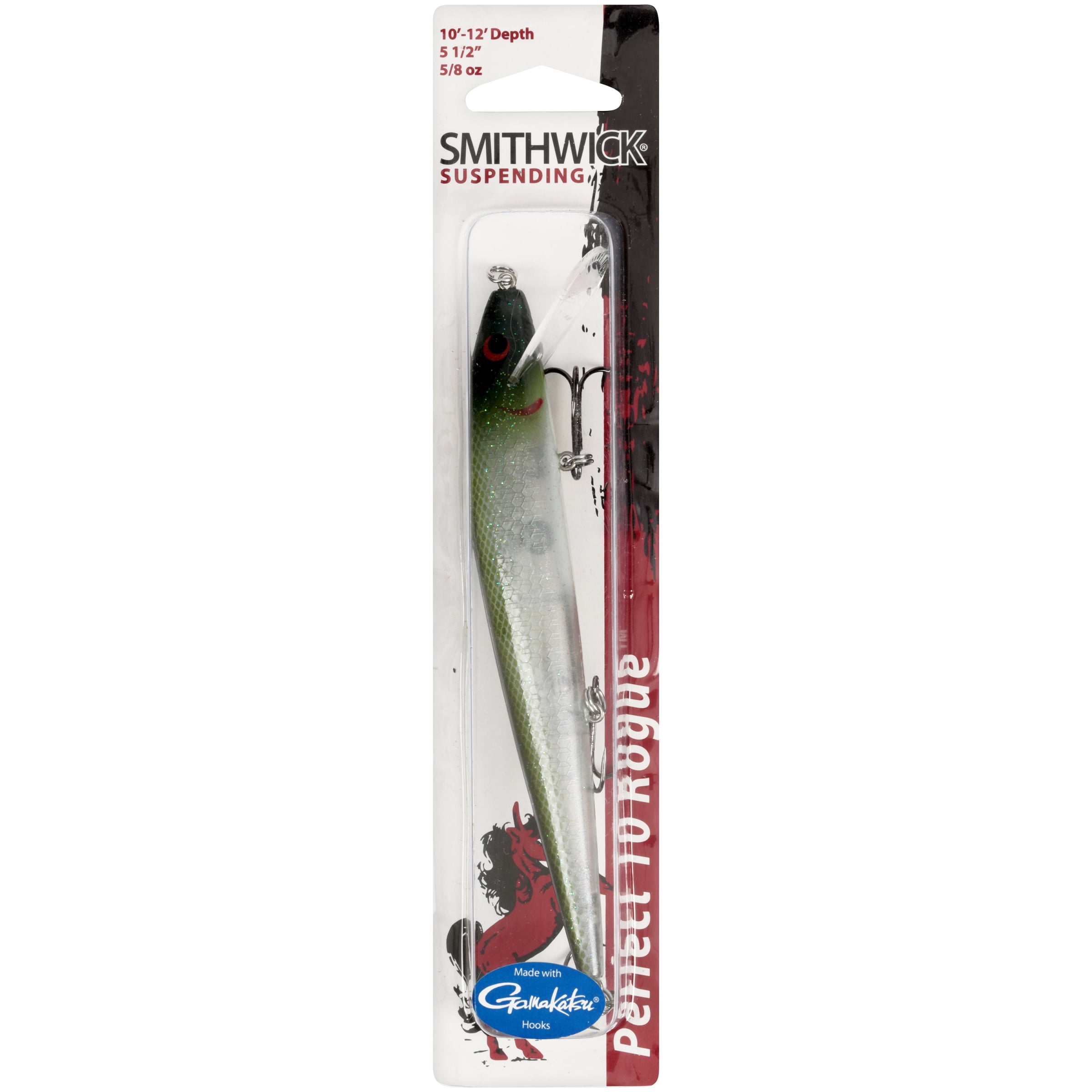 Smithwick Perfect 10 Rogue Fishing Lure Hard bait Emerald Shiner 5 1/2 in 5/8 oz