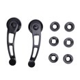 thumbnail image 1 of Door Window Crank Handle, Black Coating 4 1/4 Inch Lightweight Easy Install Window Crank Handle Kit  for Hot Rod, 1 of 7