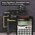thumbnail image 6 of Calculated Industries PipeTrades Construction Portable Calculator with Armadillo Hard Case, Black (5 5/8" L x 3" W x 5/8" D), 6 of 7