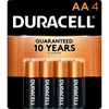 Duracell - CopperTop AA Alkaline Batteries - long lasting, all-purpose Double A battery for household and business