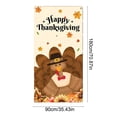 thumbnail image 4 of KKOUHV Thanksgiving Decorations, Fall Harvest Door Covers for Front Door Cover, Turkey Pumpkin Fall Door Cover, Indoor Outdoor Party Photo Booth Props, 4 of 7