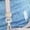 Blue, variant on HAOYUNL Womens Jeans Shorts High-Waisted Denim Pants Female Summer Solid Color Shorts Pants S-XL