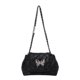 thumbnail image 5 of Bolso pequeño con bordado de diamantes para mujer, nuevo estilo 2025, moderno y versátil bolso bandolera con cadena, bolso de mano con un solo hombro bajo el brazo., 5 of 5