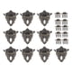 thumbnail image 3 of Cerradura De Caja, Hermosa Y Atractiva Cerradura De Metal Decorativa Hermosa Para Gabinetes Para Joyeros Para Cajas De Madera ANGGREK Vintage Lock Buckle, 3 of 8