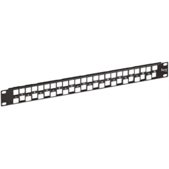 ICC Blank Patch Panel 24-Port EZ 1RMS