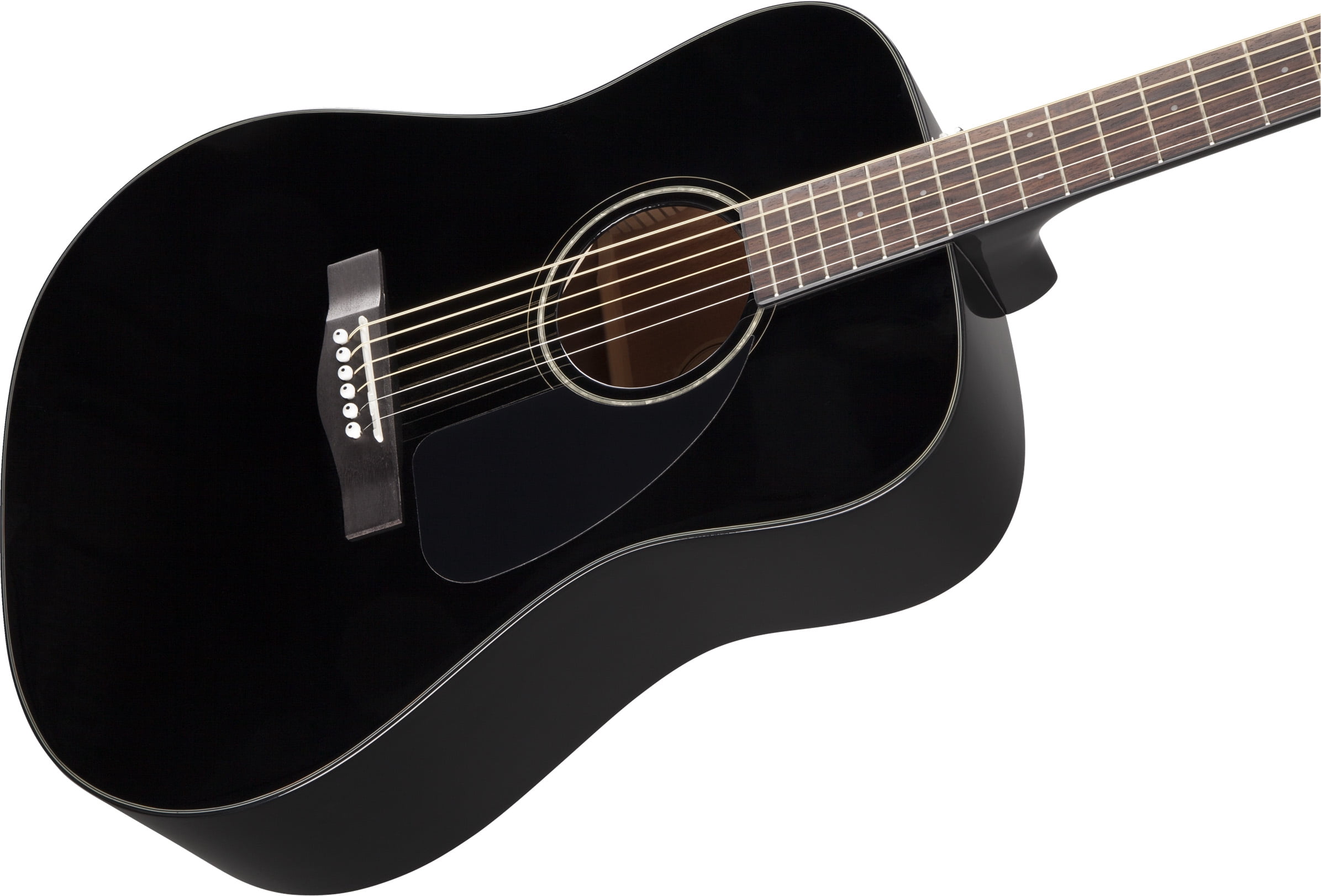 Fender CD-60 Dreadnought Acoustic Guitar - Black w/ Hard Case