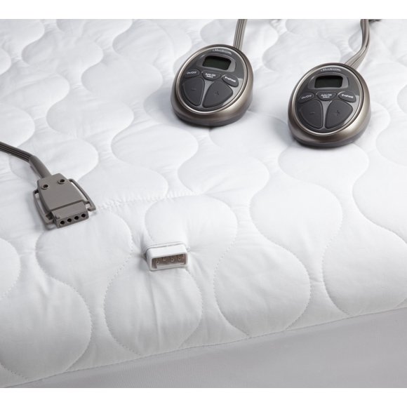 Sunbeam MA7273-030-000 Heated Electric Waterproof Mattress Pad, Queen