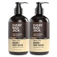 thumbnail image 1 of Jabón facial Beard + Every Man Jack, vainilla y cedro, 200 ml, paquete de 2, 1 of 9