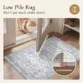 thumbnail image 5 of KUETH 8'X10' Vintage Area Rugs Machine Washable Rugs for Living Room, Non Slip Flat Pile Rug with Rubber Backing, Boho Rug for Entryway Bedroom Dining Room Home Office, 5 of 10
