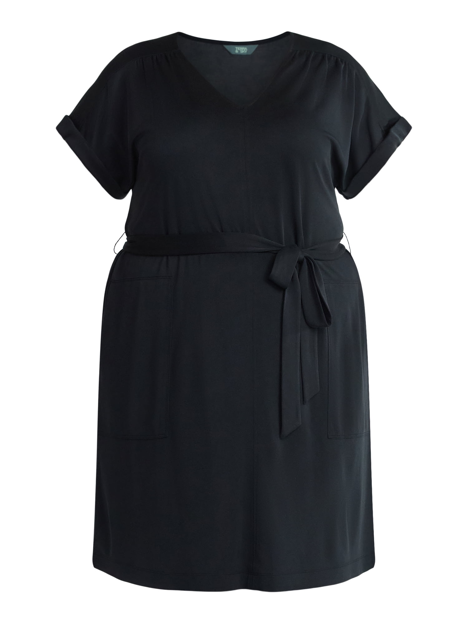 Women's Plus Utility Dress, Sizes 0X-5X - image 4