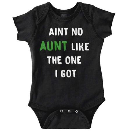 

Aunt Newborn Romper Bodysuit For Babies Aint No Like Mine Cute Niece Nephew Shower Gift Idea
