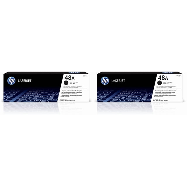 Cartucho de tóner negro HP 48A CF248A, paquete de 2