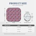 thumbnail image 6 of Uemuo Strawberries Printed 2 PCS Car Windshield Sun Shade, Auto Sun Heat and UV Rays Blocker, Foldable Automotive Front Window Sunshade Protector, 6 of 7