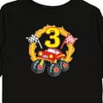 thumbnail image 4 of Inktastic Monster Truck 3rd Birthday Boys or Girls Long Sleeve Toddler T-Shirt, 4 of 5