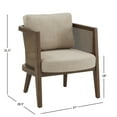thumbnail image 3 of Weston Home Joram Lounge Chair, Grey, 3 of 8