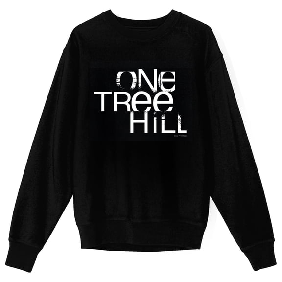 One Tree Hill TV Series Logo Mens Crew Neck Pullover Sweatshirt-Medium