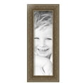 thumbnail image 2 of ArtToFrames 5" x 16" Ornate Silver with Bead Picture Frame, 5x16 inch Silver Wood Poster Frame (WOM-5076), 5 Pack, 2 of 6