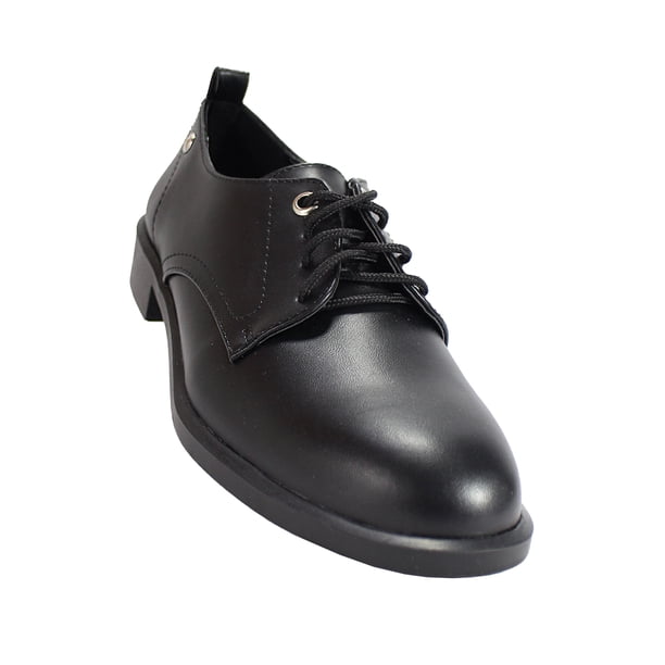 ZAPATO DE MUJER CASUAL SINTETICO NEGRO MARCA LEON 3001