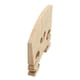 thumbnail image 4 of Toystoory Durable Arce violín accesorio Musical piezas de violín 1/4 puentes de violín puente de violín espesor precortado puentes de violín Accesorios para instrumentos musicales, 4 of 6