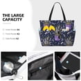 thumbnail image 3 of Pofeuu Lavender Flowers Print Beach Bag,Waterproof Sandproof Beach Tote Bag, Large Capacity Foldable Beach Bags for Women, 3 of 7