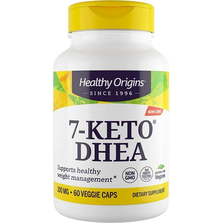 Healthy Origins 7-Keto DHEA Metabolite 100 mg, 60 Ct