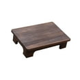 thumbnail image 4 of Kuntesetty Wood Low Coffee Table Balcony Tea Table for Window Sill Sitting on The Floor 40x28x10cm, 4 of 9