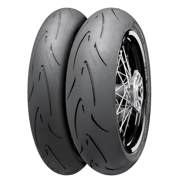 Continental Attack Sm Evo 160 60 R17 69 H Tl Rear Motorcycle Tire Walmart Com Walmart Com