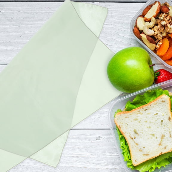 ETEREAUTY Light Green Polyester Napkins, Reusable Soft Fabric Dinner Napkins for Table Decor and Everyday Use