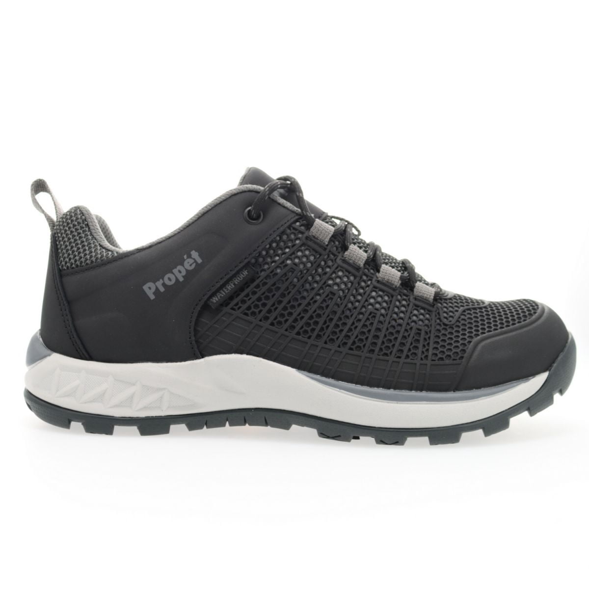 Propét Men's Vestrio Hiking Shoe  BLACK/GREY