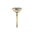 thumbnail image 2 of 2.00 Ct Brilliant Oval Cut Diamond Bridal Rings for her Solid 14K Yellow Gold, 2 of 7