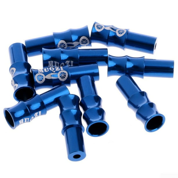 10Pcs Bike Bicycle Brake Bicycle Derailleur Shifter Cable End Cap Crimp