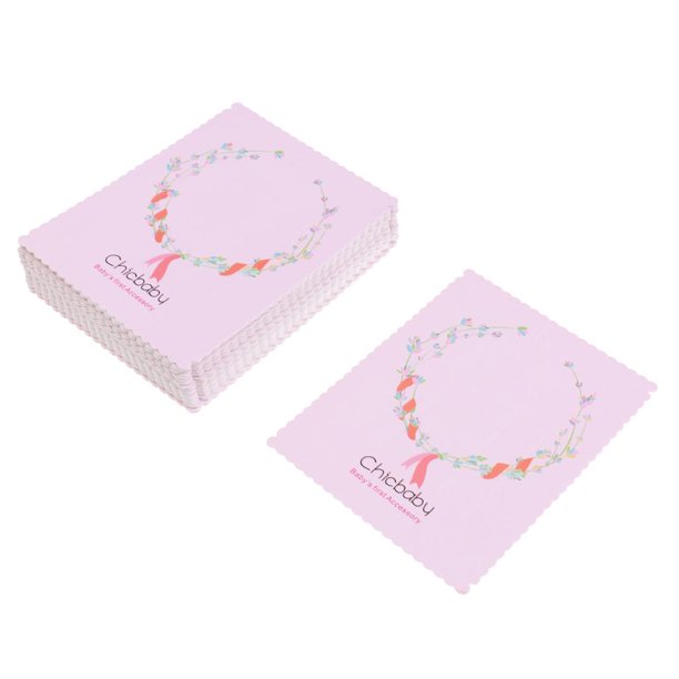 Tarjetas de exhibición de pinzas para el cabello 50 Piezas Papel Kraft Horquilla Tarjeta de cabellero Clip Joyería de Cabello Tarjetas de Pantalla Magideal Tarjetas de exhibición de pinzas para el cabello